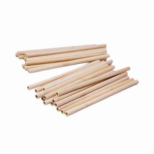 Natural Bamboo Straws 8mm Diameter