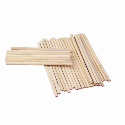 Natural Bamboo Straws 8mm Diameter