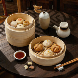 Wholesale Handmade Bamboo Steamer
