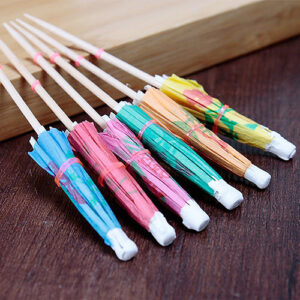 Wooden Umbrella Picks