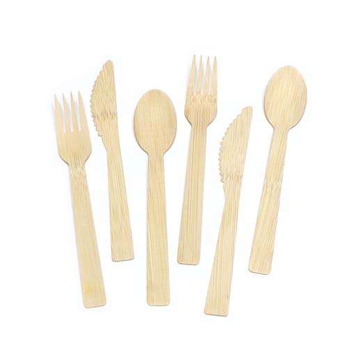 16cm Bamboo Cutlery Set
