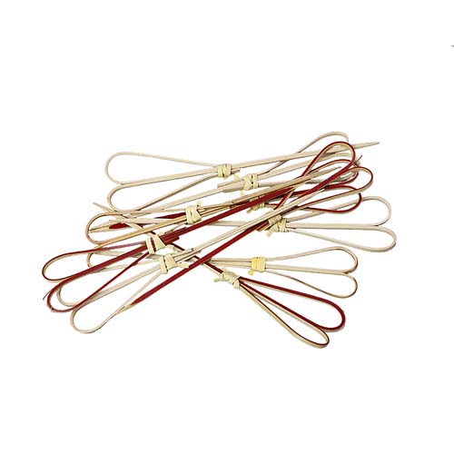 Bamboo Flower Knot Picks Skewers