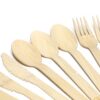 Bamboo Knife Fork Spoon Set Custom Packaging