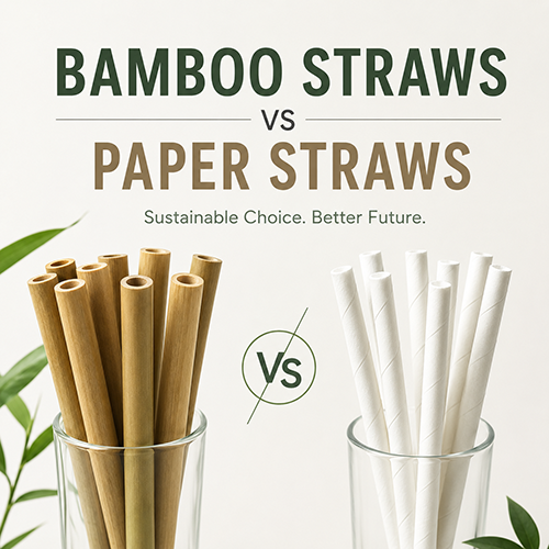Bamboo Straws vs Paper Straws