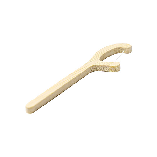 Bamboo Tooth Floss Picks Travel Portable