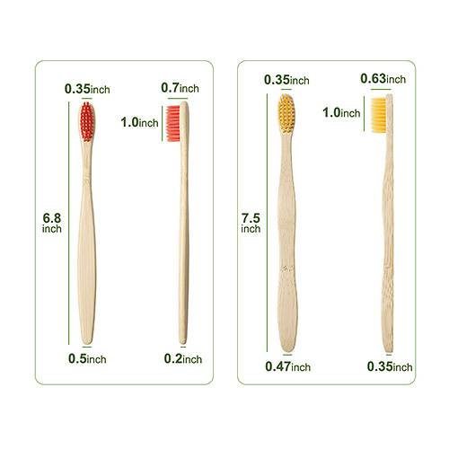 Bamboo Toothbrush Set OEM Available