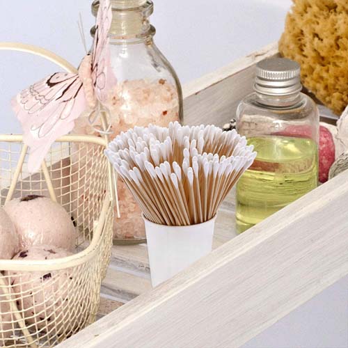 Biodegradable Organic Baby Cotton Swabs