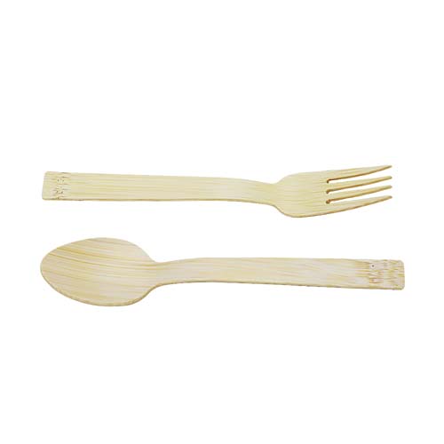 Compostable Bamboo Cutlery for Catering