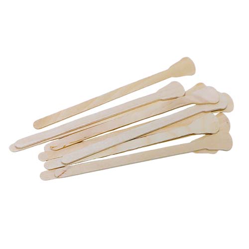Disposable Wooden Coffee Stir Sticks with Individually Wrapped