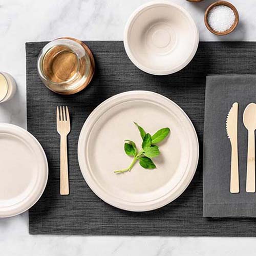 Eco-Friendly Bamboo Flatware Set