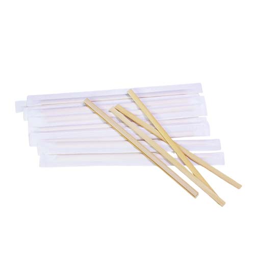 Individually Wrapped Bamboo Coffee Stirrers