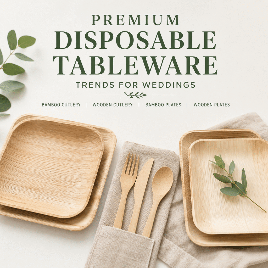 Premium Disposable Tableware Trends for Weddings