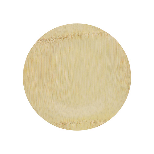 Round 7 Inch Bamboo Plates