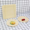 Round & Square Bamboo Plates
