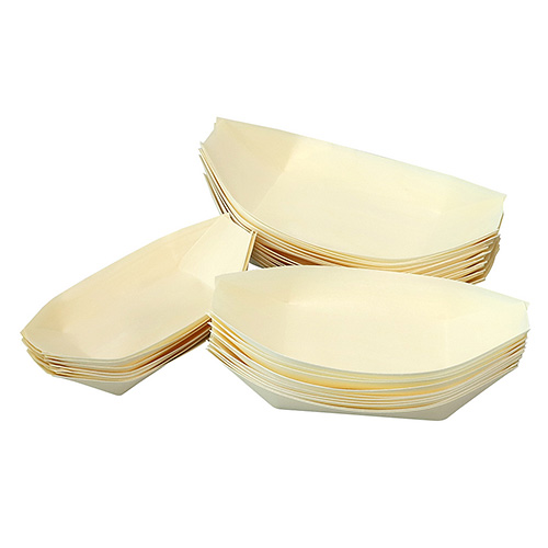 Wooden Boat for Food and Fruit