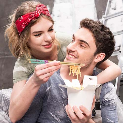 Bamboo Disposable Noodle Chopsticks