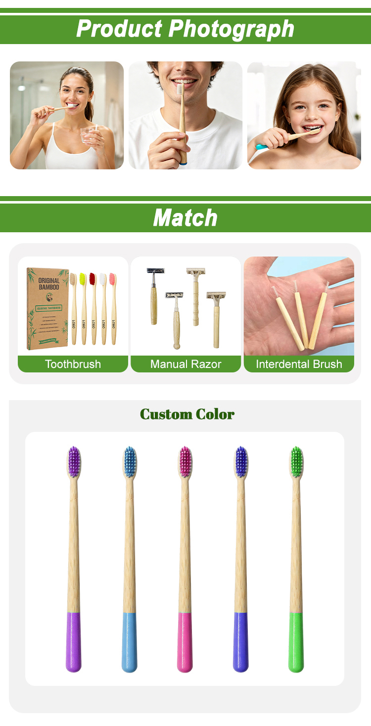 Biodegradable Bamboo Toothbrush