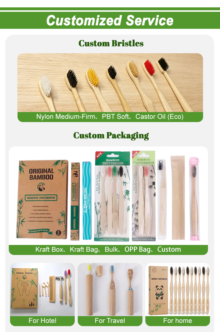 Biodegradable Bamboo Toothbrush