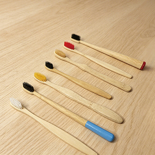 Custom Logo Bamboo Toothbrush