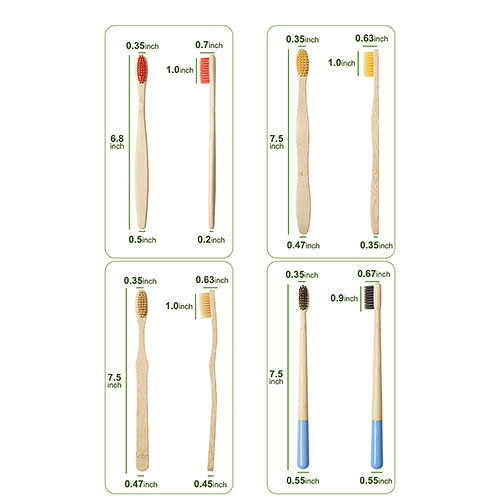 Custom Logo Bamboo Toothbrush