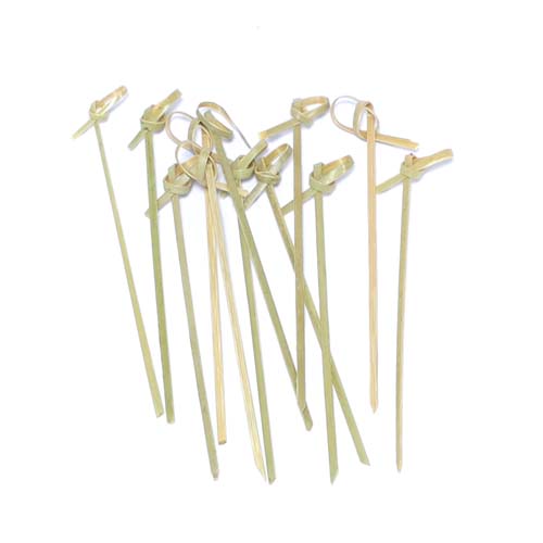 Decorative Bamboo Knotted Picks