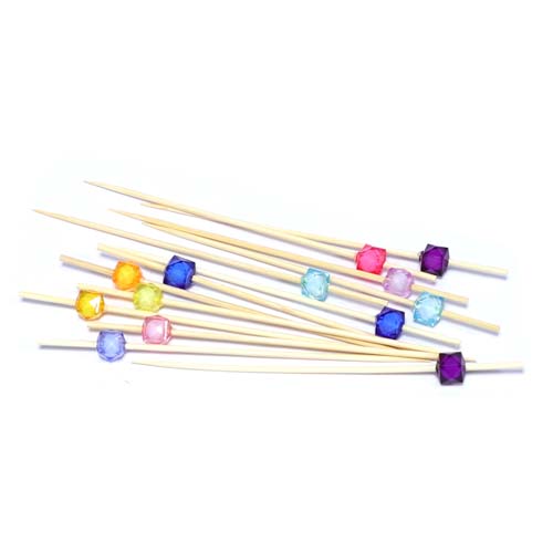 Decorative Bamboo Picks for Appetizers