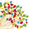 Decorative Bamboo Picks for Appetizers