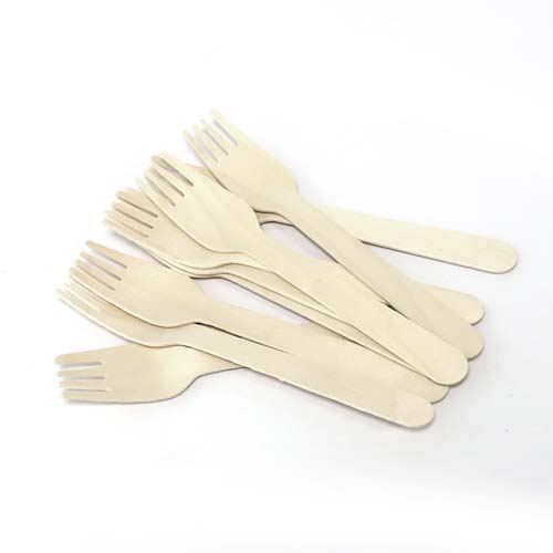 Disposable Birch Wood Cutlery