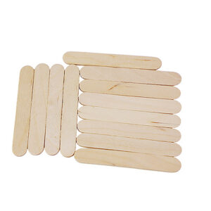 Disposable Wooden Popsicle Sticks