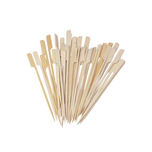 Extra Thick Bamboo BBQ Sticks