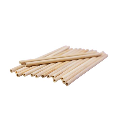 Reusable Bamboo Drinking Straws Set