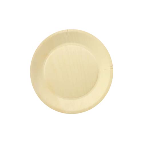 Round Disposable Wooden Plates