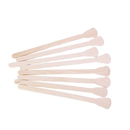Round End Wooden Coffee Stirrers