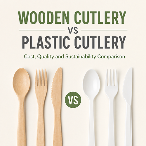 Wooden Cutlery vs Plastic Cutlery Cost, Quality and Sustainability Comparison