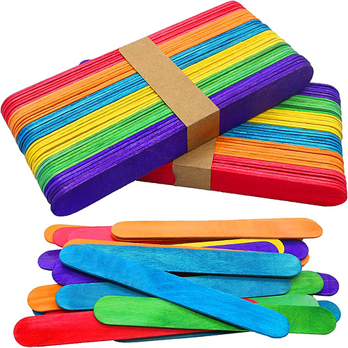 Wooden Ice Cream Sticks for DIY Crafts