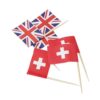 Wooden Toothpick Flags