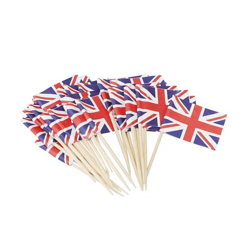 Wooden Toothpick Flags