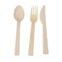 3PCS Bamboo Cutlery Set