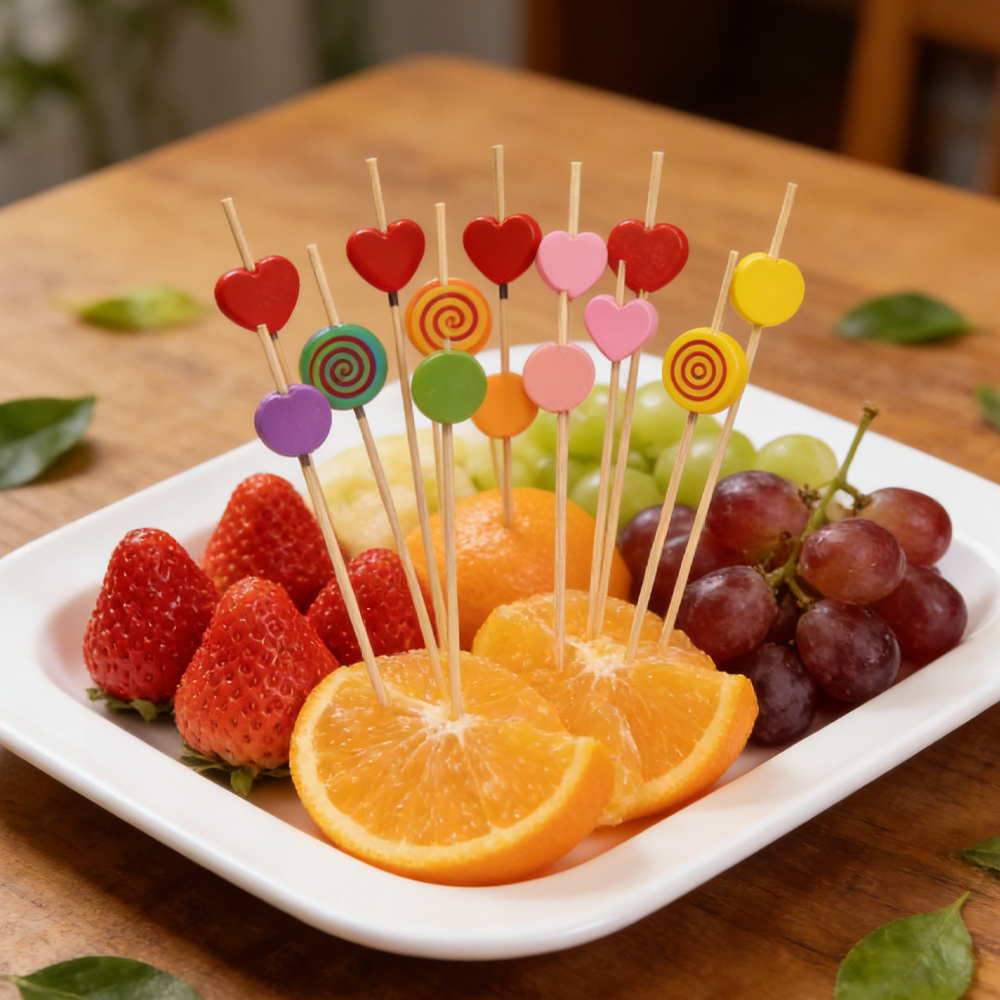 Bamboo Cocktail Picks For Appetizers