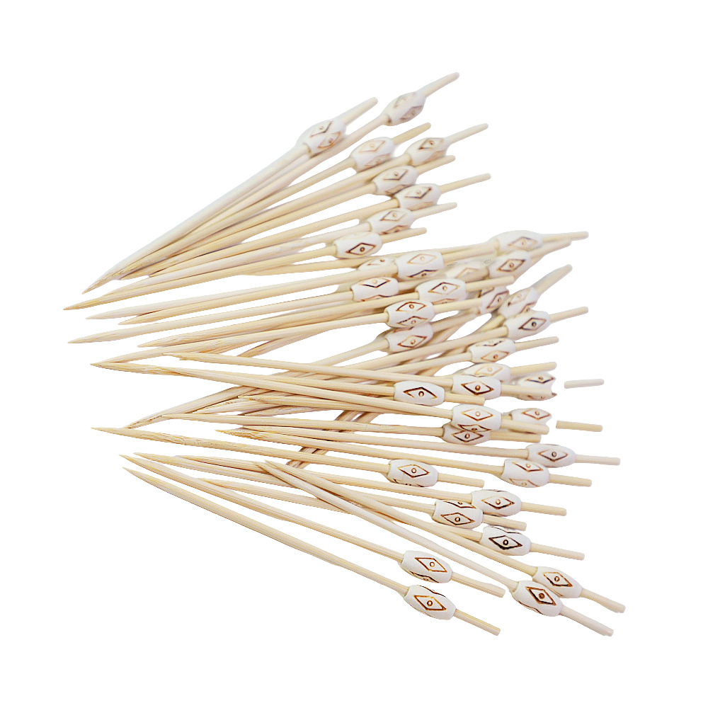 Bamboo Cocktail Picks For Cheese