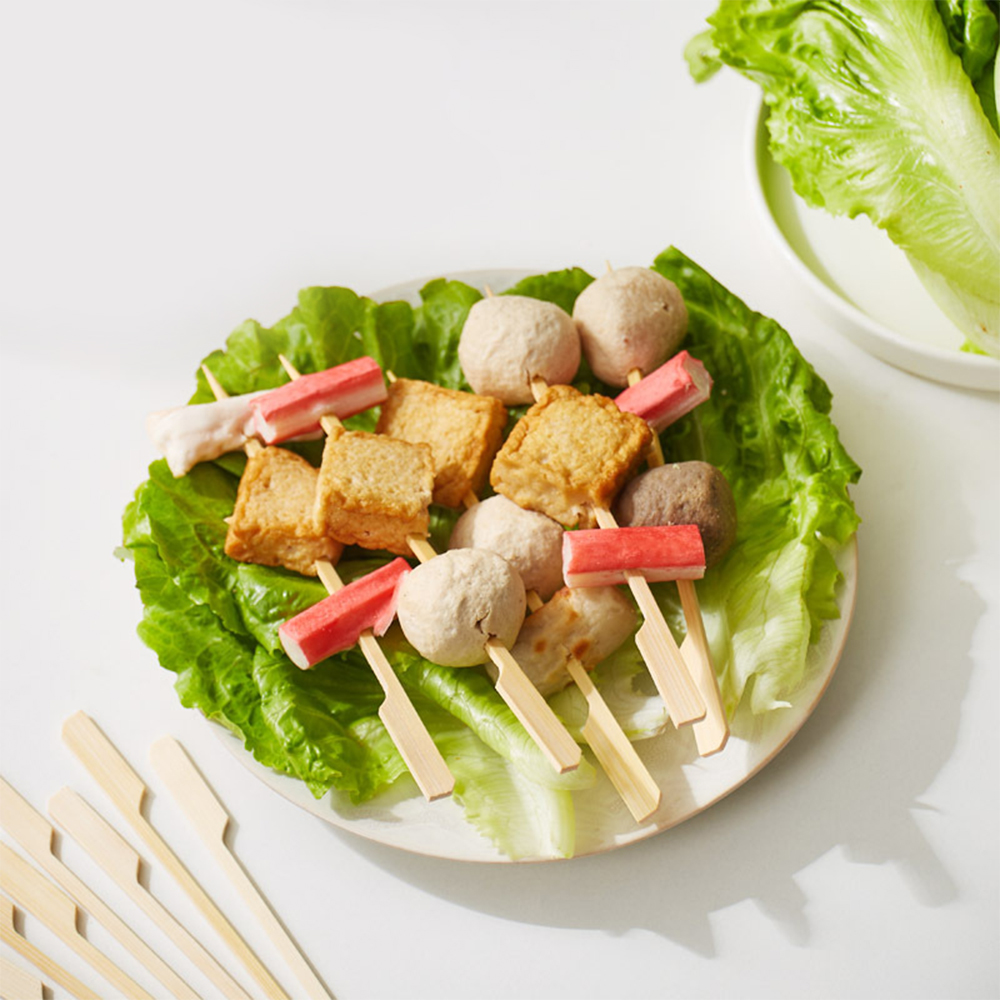Biodegradable Bamboo BBQ Skewers