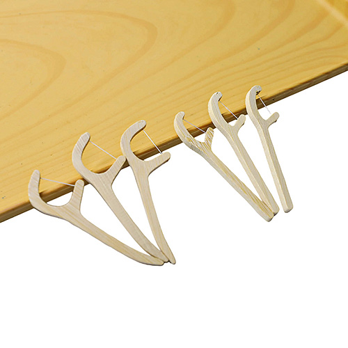 Biodegradable Dental Floss Picks