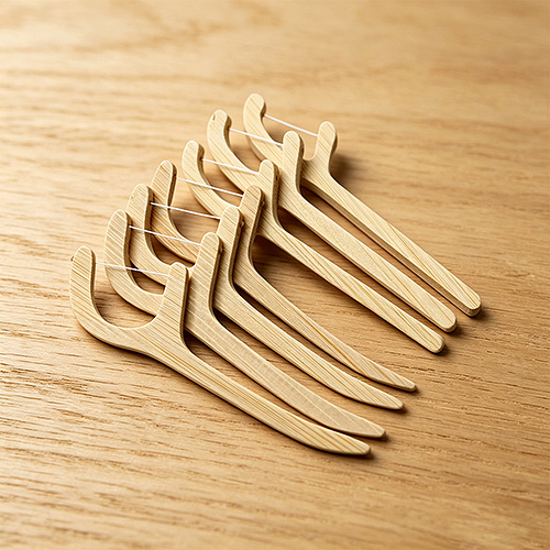 Biodegradable Dental Floss Picks
