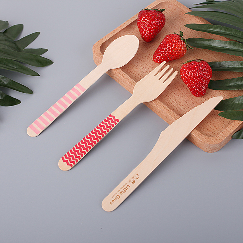 Biodegradable Wooden Tableware for Weddings