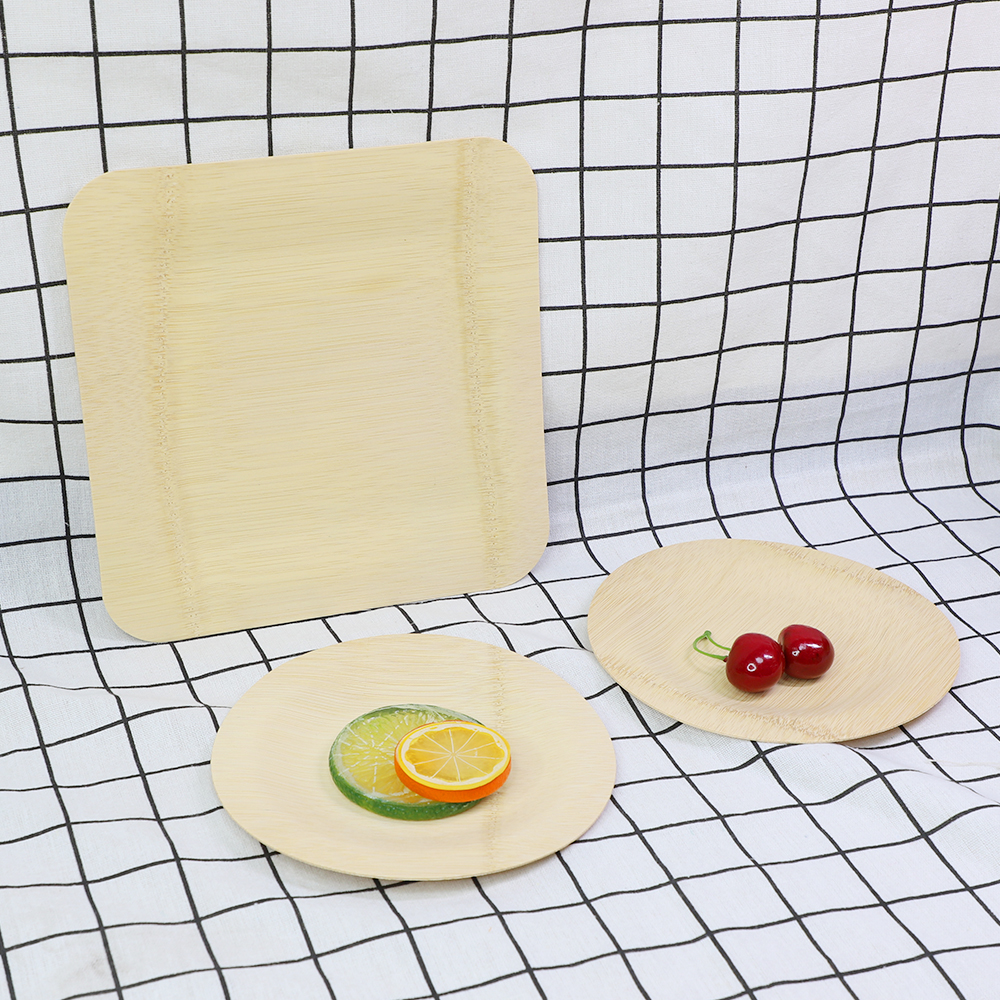 Compostable Bamboo Plates