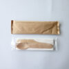 Compostable Wooden Utensils for Takeaway Food