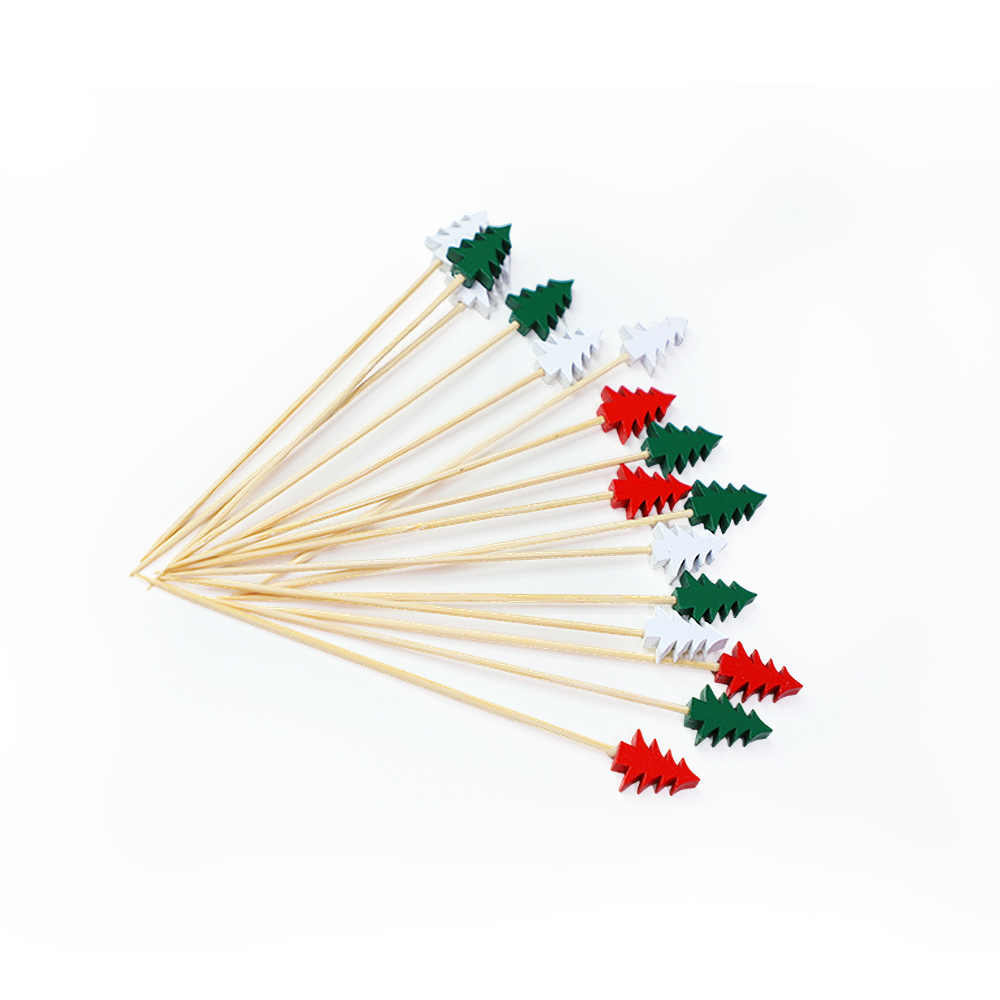 Custom Bamboo Cocktail Picks