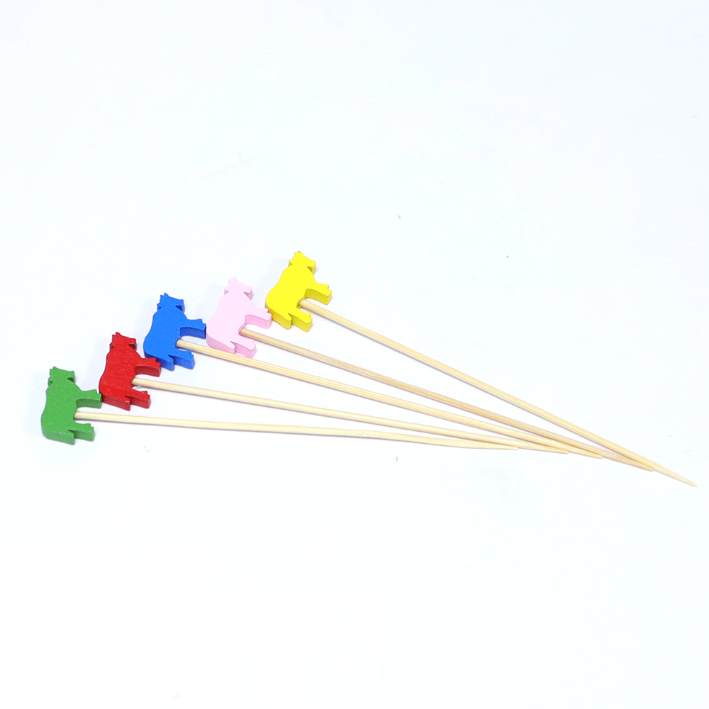 Custom Bamboo Cocktail Picks