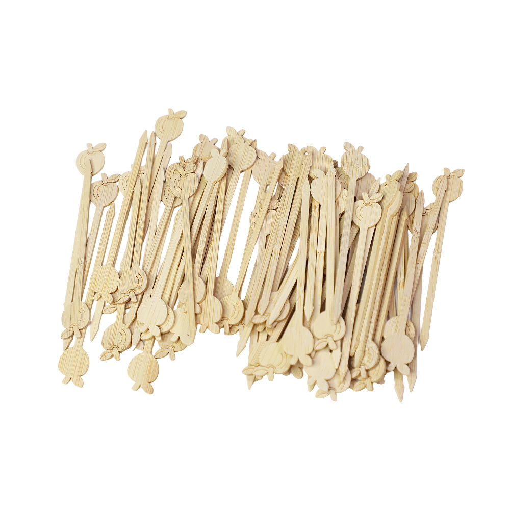 Custom Bamboo Cocktail Picks