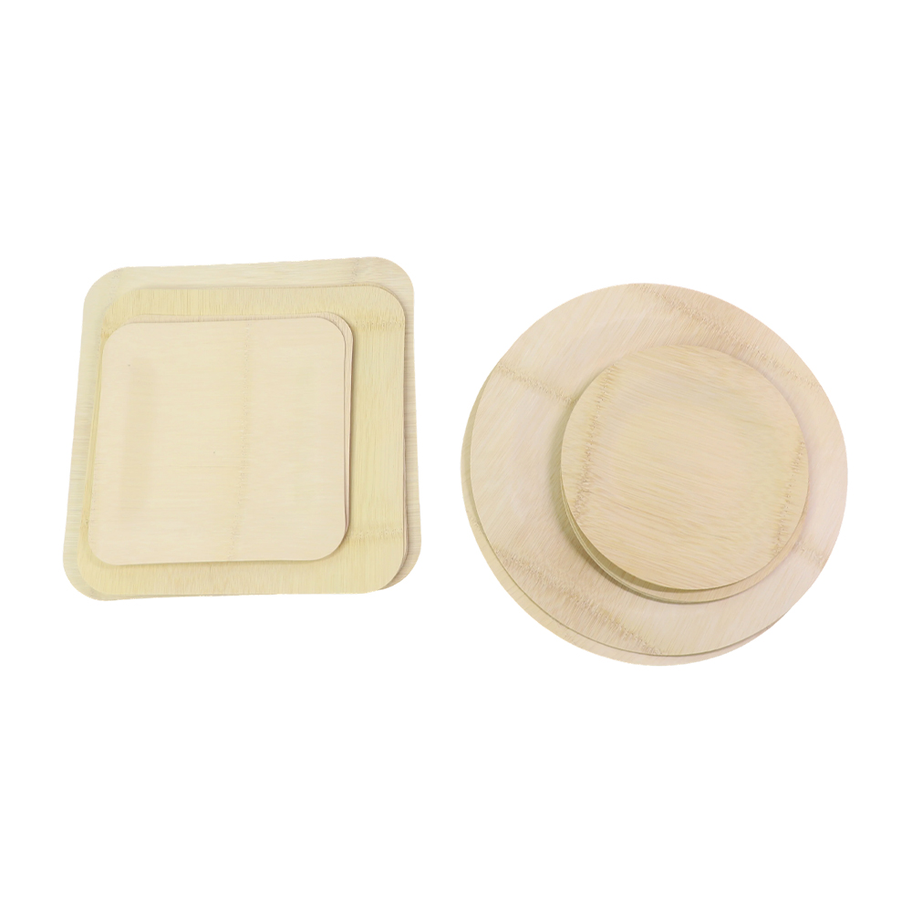 Disposable Bamboo Plates